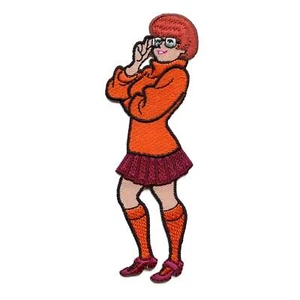 Official Scooby Doo Patch Velma Embroidered Iron On - Picture 1 of 2