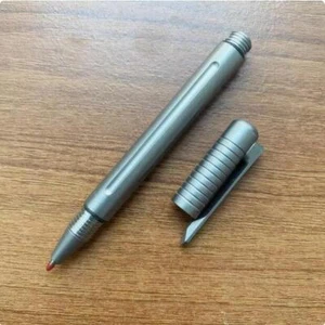 New EDC Titanium Alloy Signature Pen Outdoor Mini Writing Multi Tool Pen Gift - Picture 1 of 11