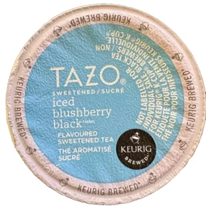 96/PACK - Tazo Iced Blushberry Black Tea Keurig K-Cup Pods BULK PACKAGING - Picture 1 of 1