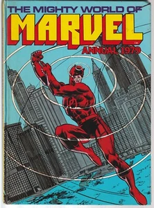 The Mighty World of Marvel Annual 1979 DAREDEVIL REPRINTS - Picture 1 of 1