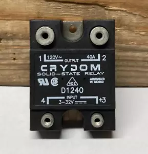Solid State Relay D1240 Crydom Industrial Mount - Picture 1 of 12