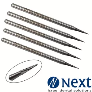 Lot X5 Dental HP Carbide Cutters Burs DFS Germany Hartmetall bur - Picture 1 of 7