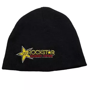 ROCKSTAR ENERGY DRINK Beanie MÜTZE Strick MÜTZE Mütze One Size Acryl Y2K 90s Unisex OS - Bild 1 von 6