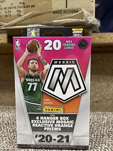 2020-21 PANINI MOSAIC NBA BASKETBALL HANGER BOX NUOVO SIGILLATO SPEDIZIONE RAPIDA - Foto 1 di 2