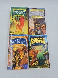 Melanie Rawn Dragon Prince & Dragon Star Set Series Paperback Lot 4 Books Used - Foto 1 di 6