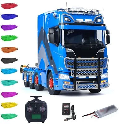 1:14 RC Tractor Truck 770S 8WD Metallchassis Ferngesteuerter LKW ST8 Batterie - Bild 1 von 4