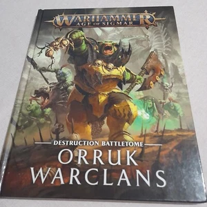 WARHAMMER:DESTRUCTION BATTLETOME ORRUK WARCLANS - Picture 1 of 6