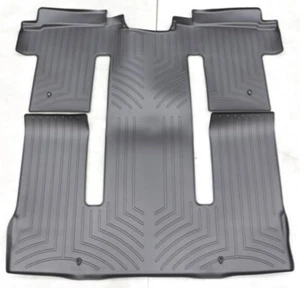 NEW All Weather 2nd & 3rd Row Floor Liner Black 447094 for Kia Sedona 2015-2021 - Picture 1 of 6