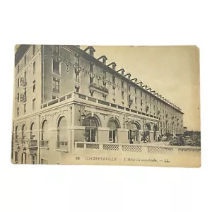 Vintage Contrexeville France Hotel Cosmopolitain Postcard - Picture 1 of 5
