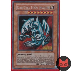 Yugioh Blue-Eyes Toon Dragon SRL-000 Secret Rare NM - Picture 1 of 1