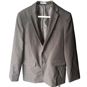 Van Heusen Flex Big Boys Suit Jacket 16 Regular Black - Picture 1 of 5