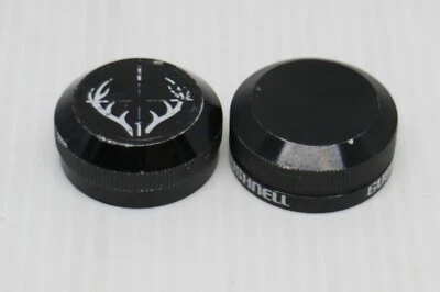 Bushnell Trophy Gloss Riflescope Windage & Elevation Turret Caps 23 x 11 x 9 mm - Image 1 of 3