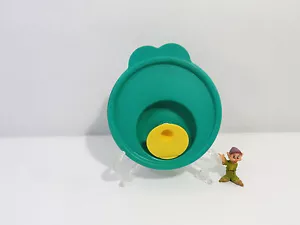 Nueva tapa de repuesto Tupperware CrystalWave # 4 (4 1/2 pulgadas) verde azulado/chickadee - Imagen 1 de 2