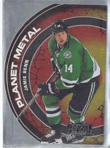 2016-17 Fleer Showcase Metal Universe Planet Metal #PM10 Jamie Benn - Picture 1 of 2
