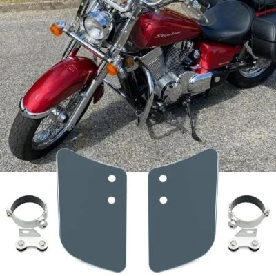 Divisor de viento de horquilla deflector de viento inferior de humo para Yamaha V Star 650/950/1100/1300 Foto 1 de 4