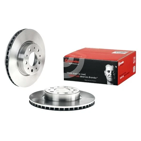 For Volvo 940 91-95 Brembo 09.5315.14 Replacement Plain Vented Front Brake Rotor Foto 1 de 4