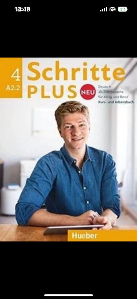 Schritte plus Neu 4 A2.2 Kursbuch und Arbeitsbuch mit Audios online - Bild 1 von 1