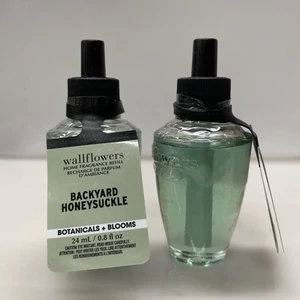 NEW 2-Pack Bath & Body Works BACKYARD HONEYSUCKLE Wallflower Refill Bulbs SEALED - Picture 1 of 2