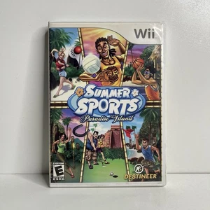 Summer Sports: Paradise Island (Nintendo Wii, 2008) con manuale e testato - Foto 1 di 7