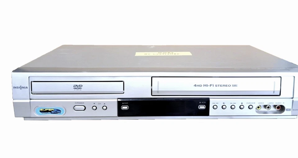 Combo reproductor DVD/VCR de colección INSIGNIA IS-DVD040924A sin control remoto probado funciona Foto 1 de 4