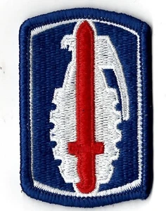 US ARMY 191st INFANTRY BRIGADE MILITARY PATCH - Foto 1 di 1