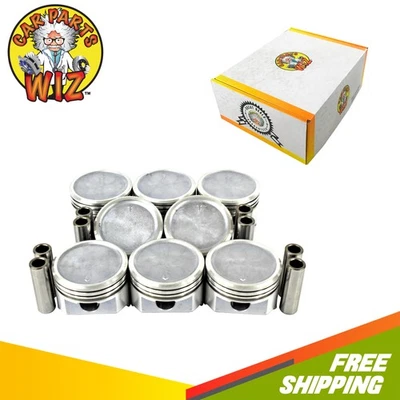 Juego de pistones de motor para 76-86 Oldsmobile Pontiac GMC Buick Camaro Caprice 5,0 L Foto 1 de 2