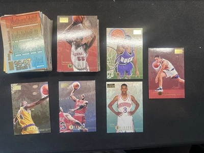 Juego completo Skybox Premium Series 1 NBA 1996-97 #1-131 Kobe RC, Jordan, Nash Foto 1 de 2