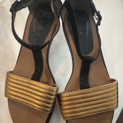 Marni Suede Sandals Shoes Heels Open Toe Pre Own Size 38 Good Condition - Image 1 of 4