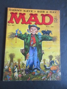 THE MAD MAGAZINE VOL 1 NO. 43 DECEMBER 1958 - Picture 1 of 15