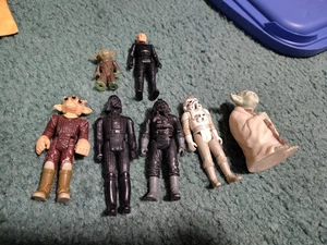 Vintage Star Wars Figuren Konvolut 7 Kenner 1977 1980 - Bild 1 von 14