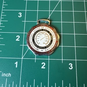Vintage International Union Of Operating Engineers Watch Fob - Picture 1 of 2