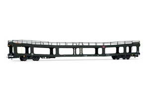 Jouef HJ4189 SNCF, DD DEV 66 car transporter, 2nd series, green with white logo - Photo 1/1