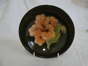 Moorcroft Footed Bowl Hibiscus - Picture 1 of 8