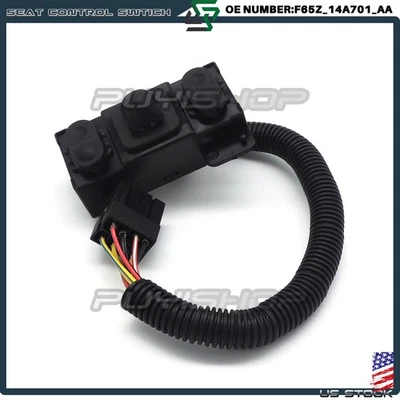 Front Left Power Seat Switch For Ford F150 F250 F350 F-450 SUPER DUTY F650 F750 - Image 1 of 4