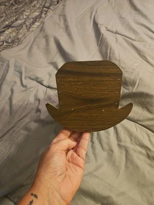  Cuna mecedora de madera hecha a mano para muñeca 10" x 7" Foto 1 de 4