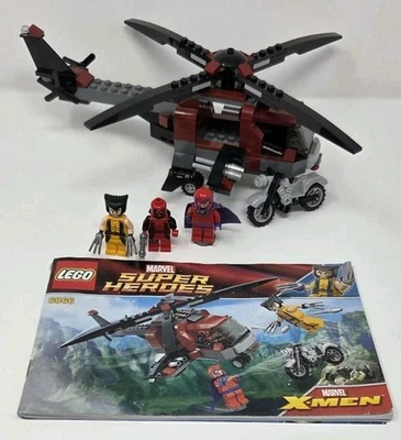 LEGO Marvel X-Men 6866 Wolverine's Chopper Showdown w/Manual - Image 1 of 4