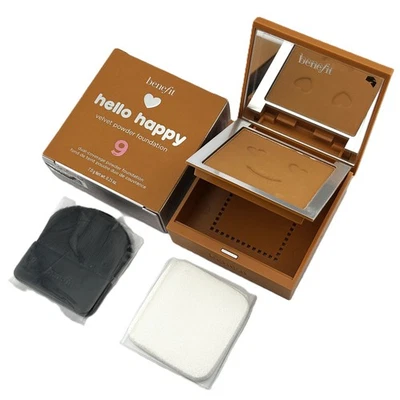 Benefit Hello Happy Velvet Powder Foundation – Shade 9 – 7 g / 0.25 oz - Image 1 of 4