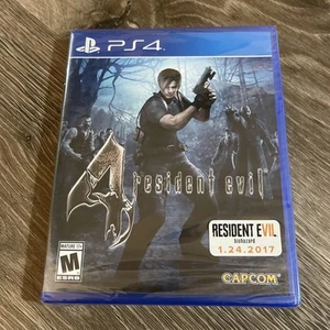 Resident Evil 4 Sony Playstation 4 PS4 game Brand New HYPE STICKER BIOHAZARD - Picture 1 of 6