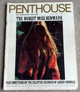 Penthouse magazine 1967 Vol' 2 No.9 Yvonne Ekman Pet of the Month - Picture 1 of 6