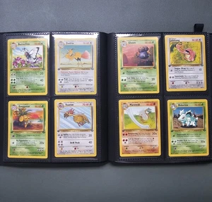 🔥Juego Completo 1ª Edición Jungla Poco Común y Común - Cartas Pokémon 1999 WOTC  - Imagen 1 de 5