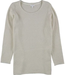 Charter Club Womens Seed Stitch Pullover Sweater, Off-White, Plus Size, 3X - Picture 1 of 1