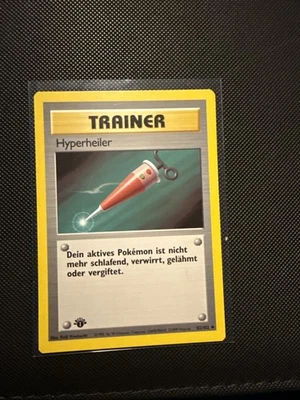 1999 Pokémon German 1st Edition Hyperheiler (Full Heal) #82 - Image 1 of 4