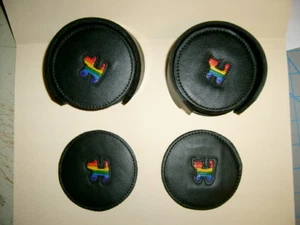 Juego de montaña rusa de cuero diseño arco iris gato o perro arco iris - Imagen 1 de 3