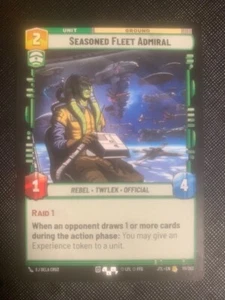 Star Wars Unlimited-Seasoned Fleet Admiral - JTL 111 NM - Bild 1 von 1