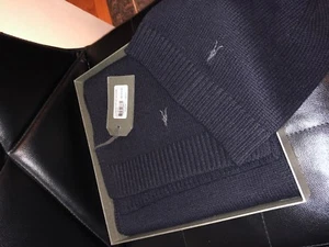 NEW ALL SAINTS ALLSAINTS KNIT  KLYMORE  SCARF  IN NAVY BLUE - Picture 1 of 3