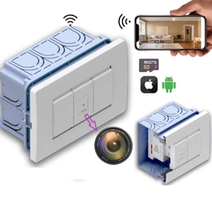 Telecamera Wifi da incasso DearHome alimentazione Diretta 220V Bianca - Foto 1 di 9