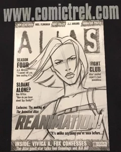 Revista Oficial Alias #7 RARA VARIANTE PX Jennifer Garner Cubierta Animada ABC TV - Imagen 1 de 1