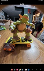 Jakks Teenage Mutant Ninja Turtles Skateboarding Mikey Michelangelo TMNT NO RC - Picture 1 of 1