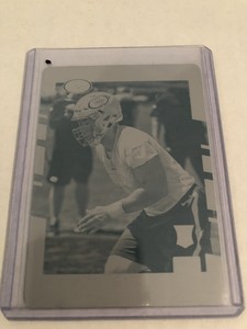 2017 Plates and Patches Solomon Thomas Donruss Cyan Printing Plate RC SSP 1/1