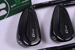 Ping G710 Irons / 6-PW+UW / Black Dot / Regular Flex Ping Alta CB Red AWT Shafts - Picture 1 of 7
